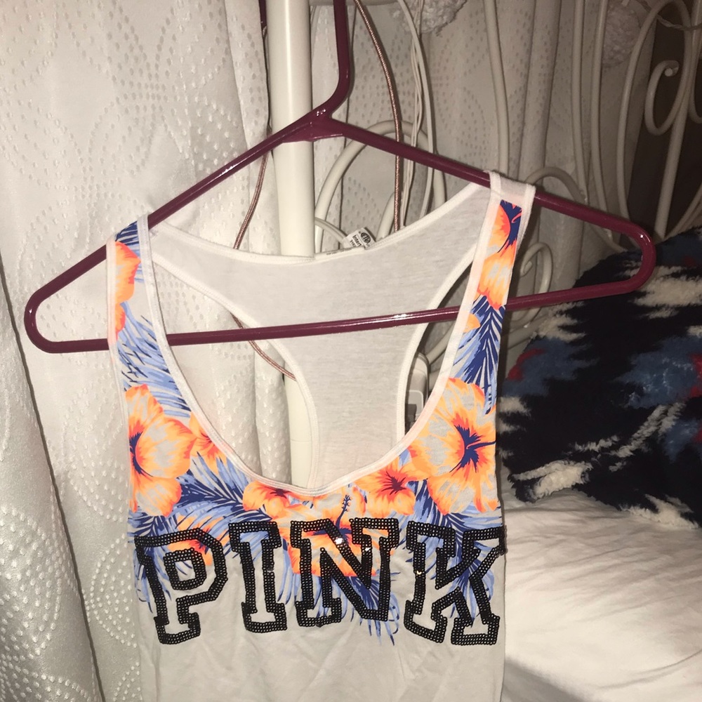 PINK VICTORIA’S SECRET SHIRT